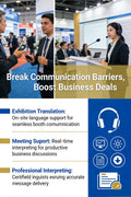 Exhibitions & Trade Shows |Conference & Meeting Support | Business Interpretation Services