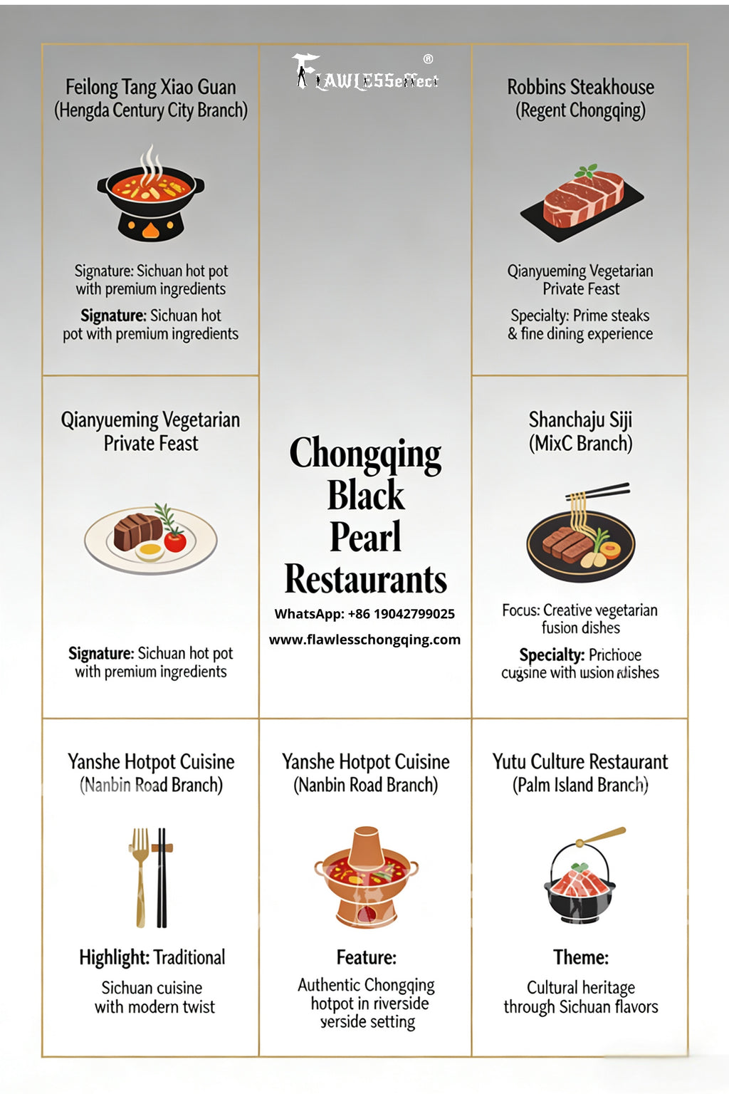 Chongqing Fine Dining Reservation  |  Five-Star Hotel Restaurants