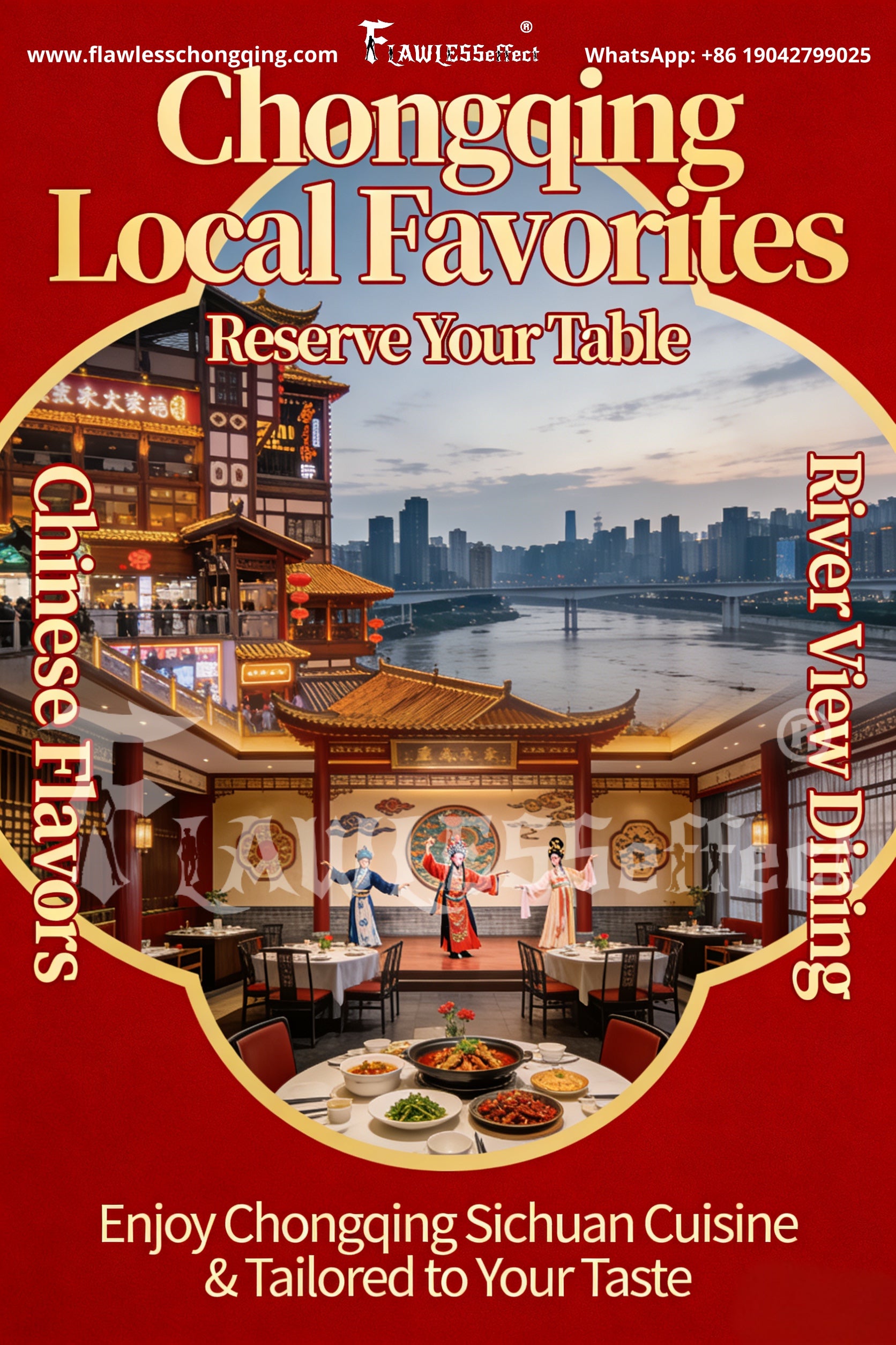 Chongqing Local Favorites Dining Reservation     Authentic Flavors · Cultural Atmosphere · Personalized Choice