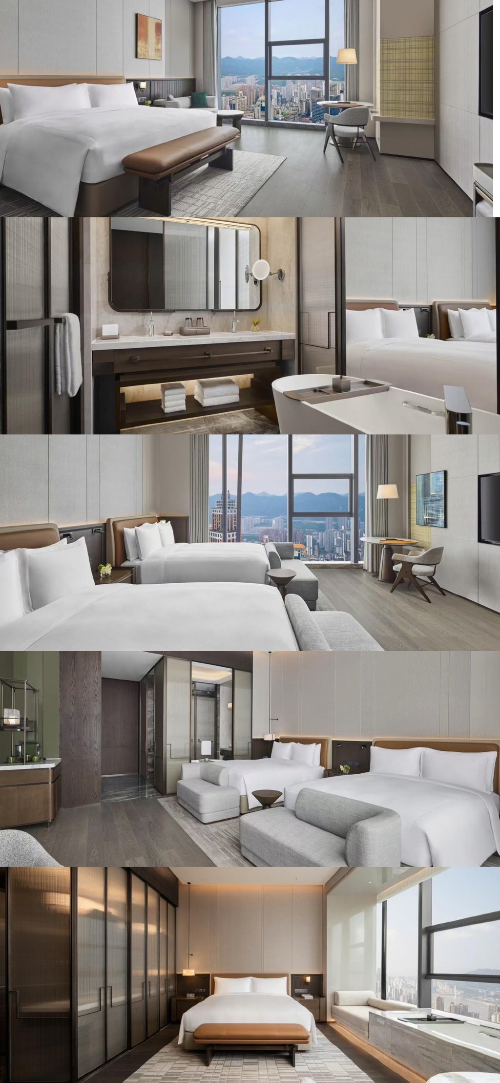 Conrad Chongqing King Bed Room