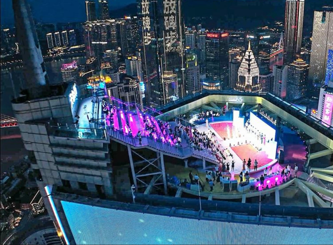 High-altitude Zipline