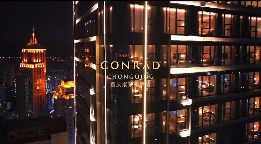 Conrad Chongqing King Bed Room